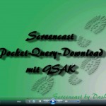 Screencast Pocket-Query Download mit GSAK