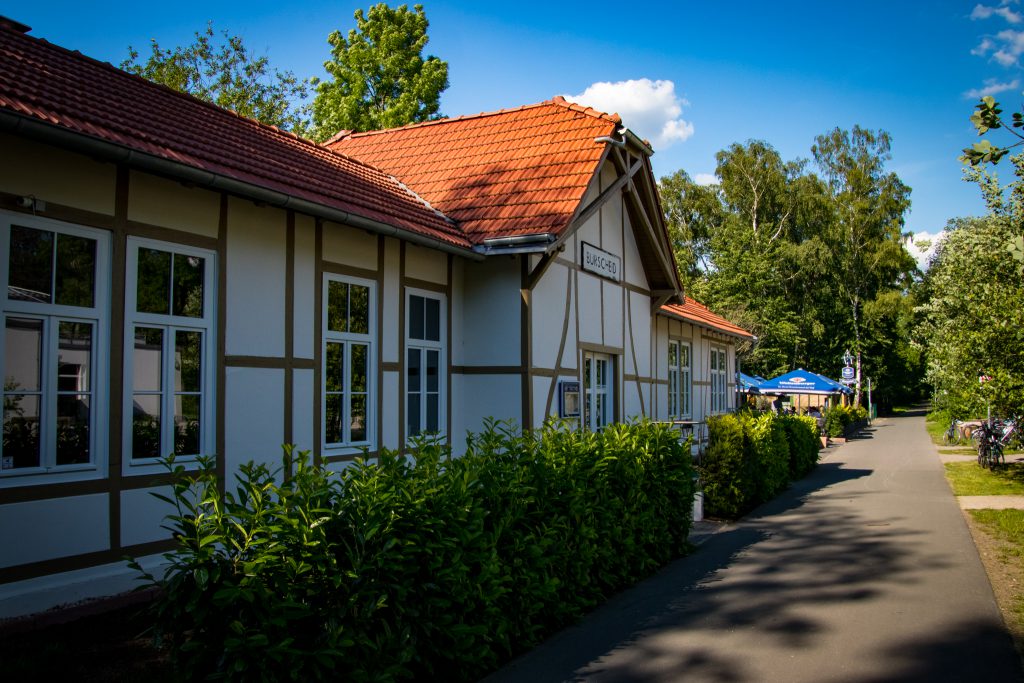 Fahrradtour im Bergischen Land - Balkantrasse - Alter Bahnhof Burscheid