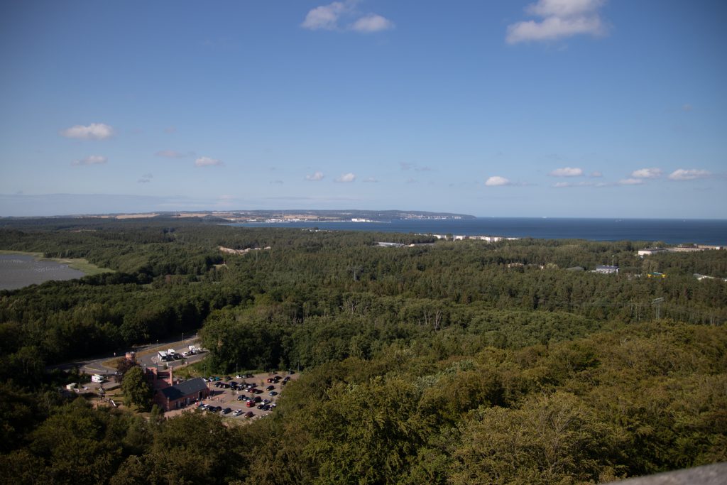 Ostsee - Rügen - Blick vom Baumwipfelpfad des Naturerbe Zentrum Rügen zwischen Binz und Prora