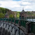 Wandern rund um die Sengbachtalsperre - Staumauer