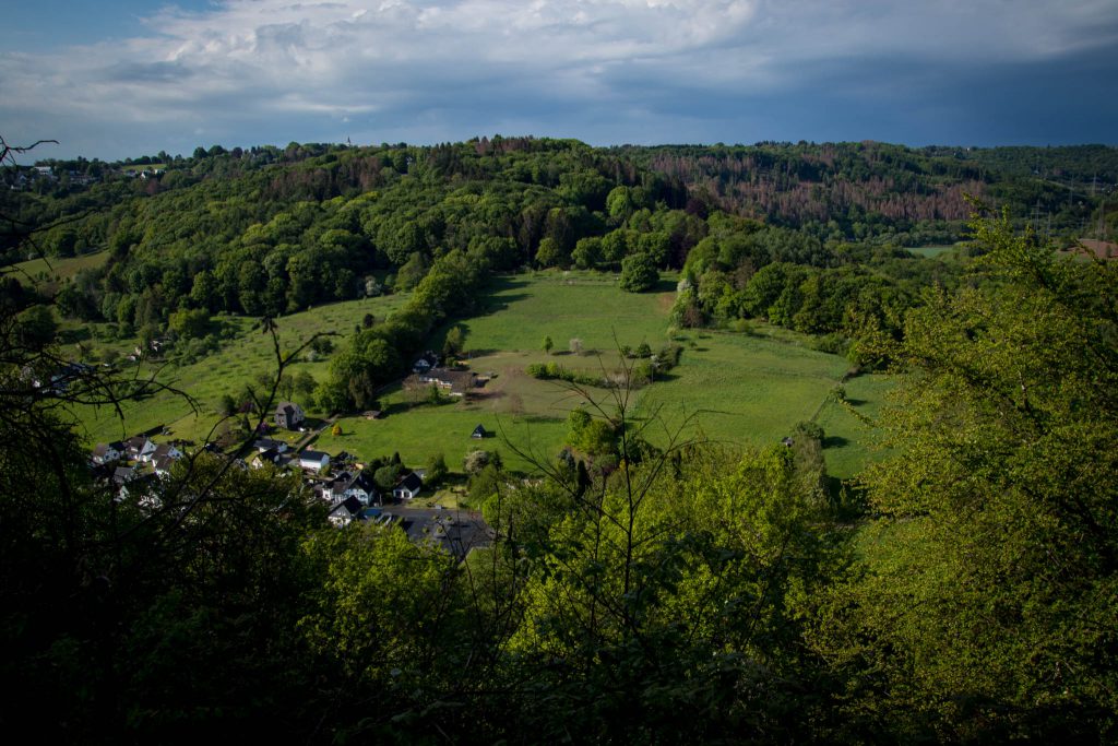 Wandern rund um den Rüdenstein - Blick auf Untenrüden