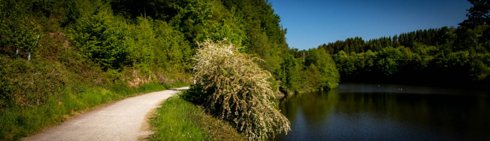 Bergischer Streifzug Nr. 2 - Wasserweg Hückeswagen - Rund um die Vorsperre der Wuppertalsperre