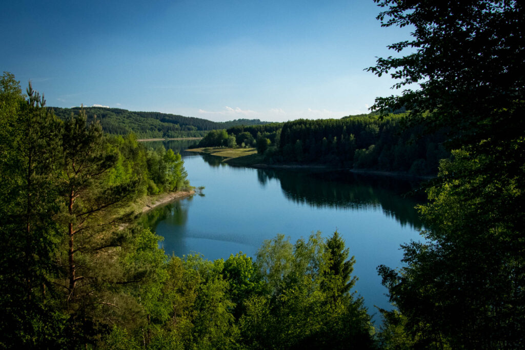 Wandern an der Dhünntalsperre - Rund um die Vorsperre Kleine Dhünn