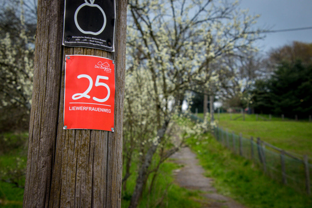 Impressionen auf dem Streifzug 25 - Dem Liewerfrauenweg Solingen